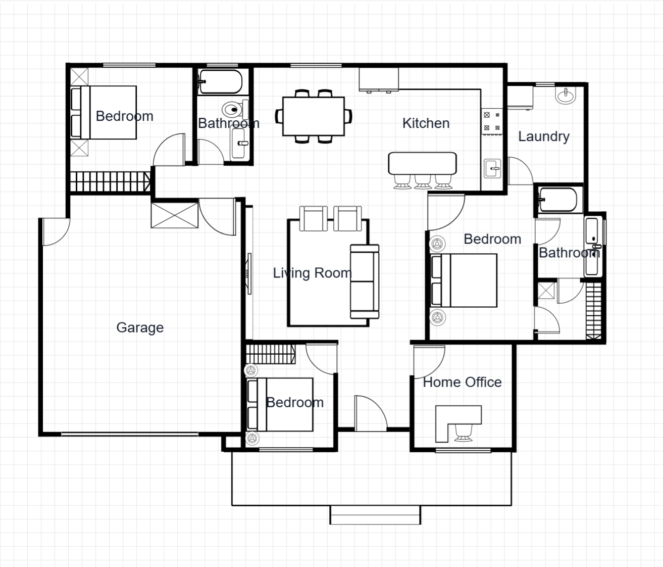 3 Bedroom House with Garage