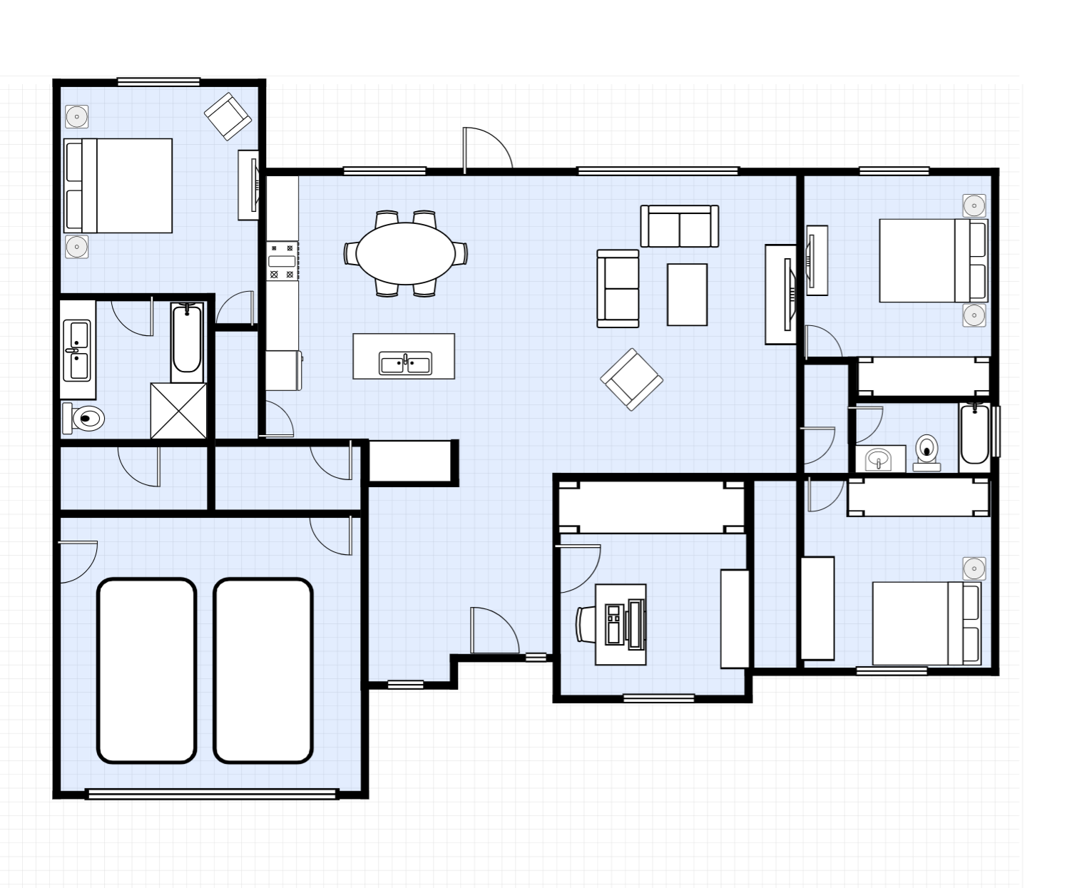 House Floor Plan Template