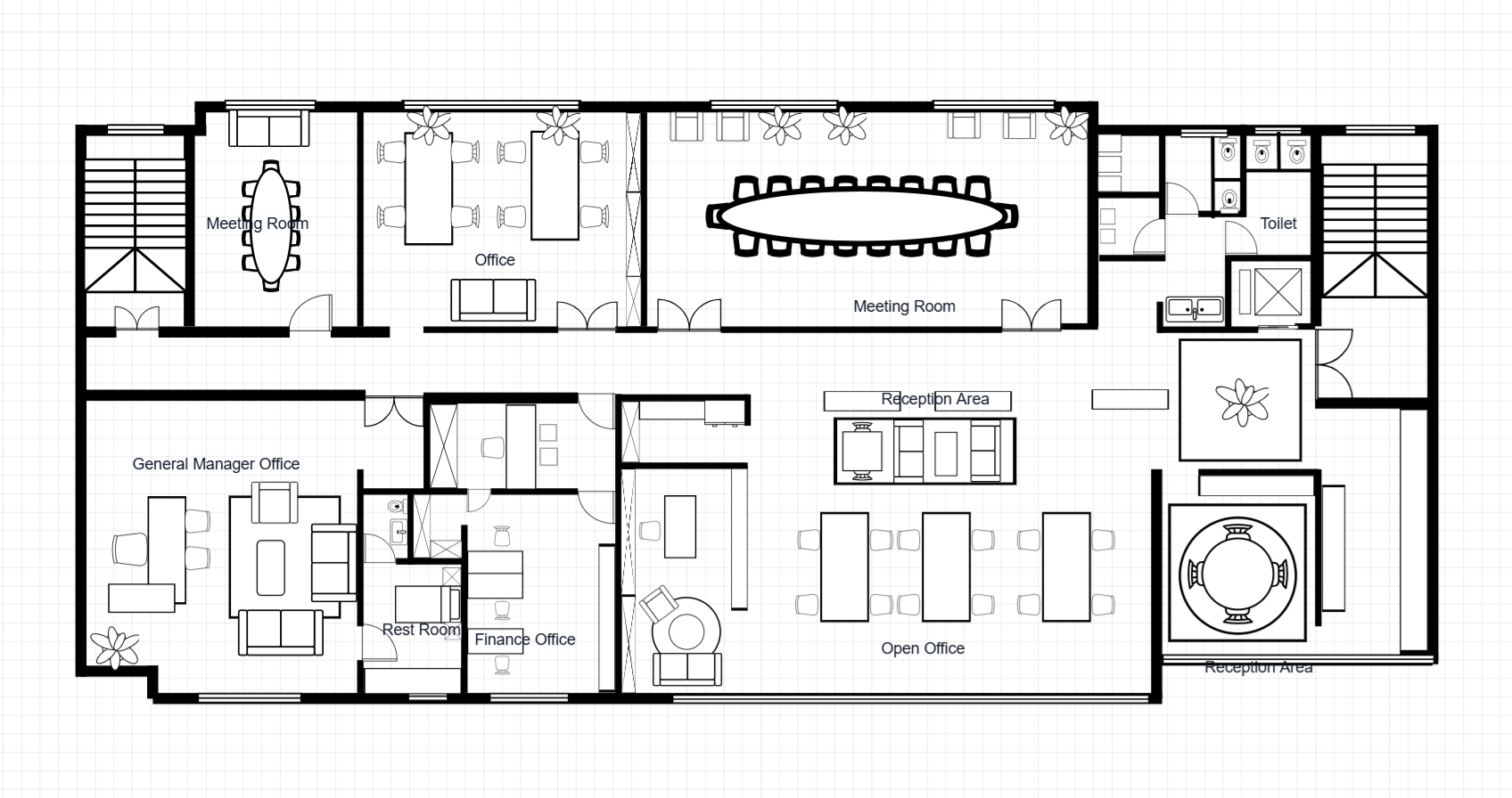 Office Floor Plan Template floor plan