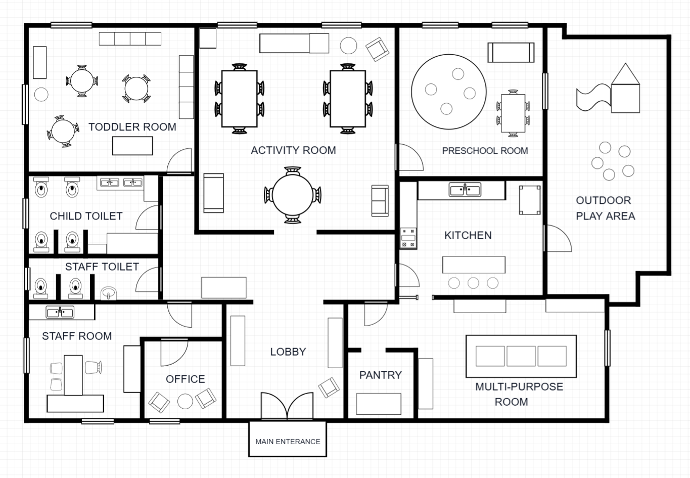 Nursery Floor Plan